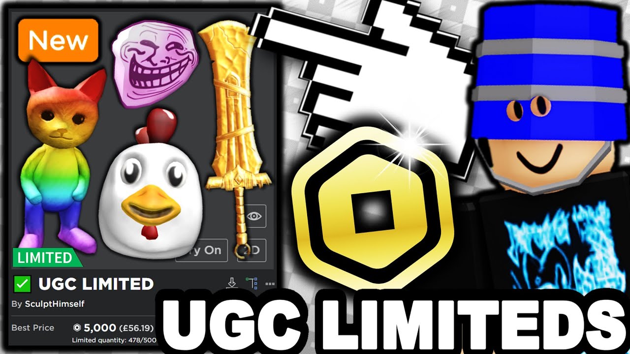 Roblox UGC limiteds are now available in the marketplace