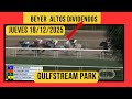 Audio informativo favoritos del Beyer en Gulfstream park jueves 18 de diciembre 2025