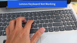 FIX: Lenovo Keyboard Not Working Windows 10 #Lenovo IdeaPad 3 14IML05