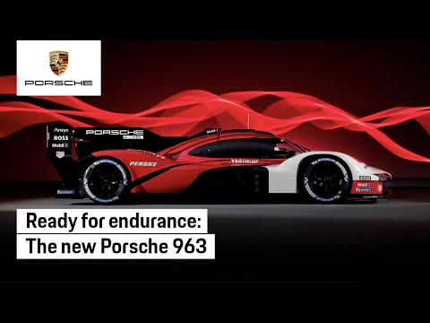 Introducing the Porsche Penske Motorsport 963 racecar