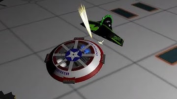 Battlebots Season 1 Round Of 64: Cobalt vs Captain Shrederator - RR2