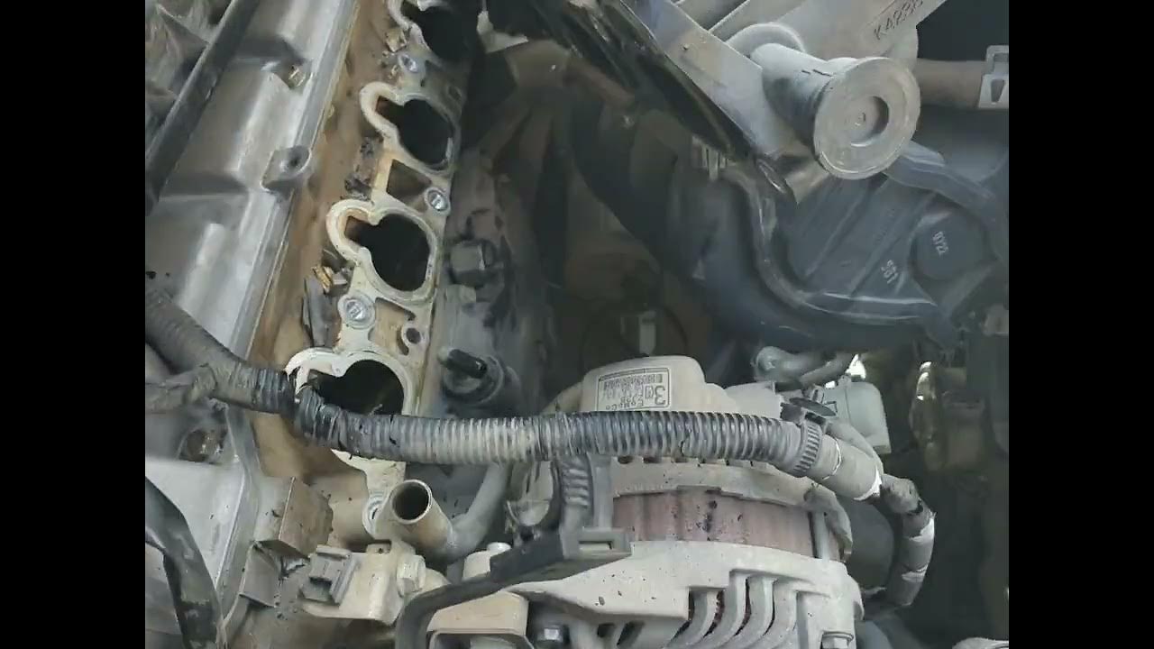 mazda 3 p0328 замена датчика детонации - YouTube