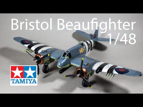 Building D-Day Bristol Beaufighter TF.Mk.X | 1/48 Model Tamiya