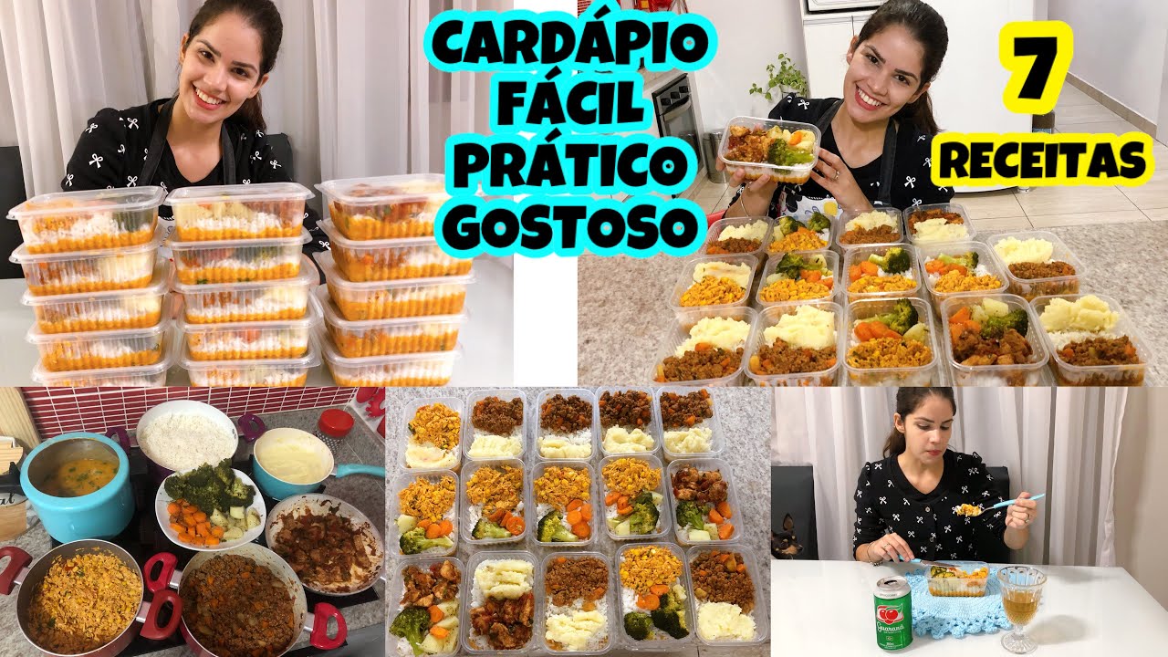 🔥15 MARMITAS CONGELADAS DA SEMANA CARDÁPIO COMPLETO GOSTOSO E FÁCIL | DICAS INFALÍVEIS #RENDAEXTRA