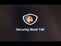 Security Boot Fail - ноутбук ACER - как отключить? Как загрузиться с флешки?