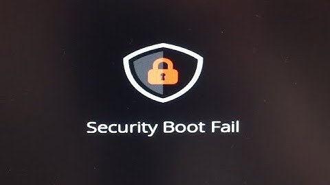 Security Boot Fail - ноутбук ACER - как отключить? Как загрузиться с флешки?