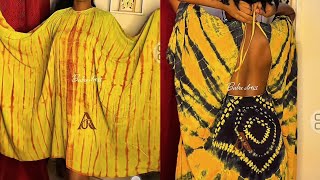 DIY :How To Cut &amp; Sew a Stylish Open Back Bubu Dress