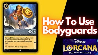 lorcana bodyguard cards Rajah - Devoted Protector Broadway, Sturdy and Strong -