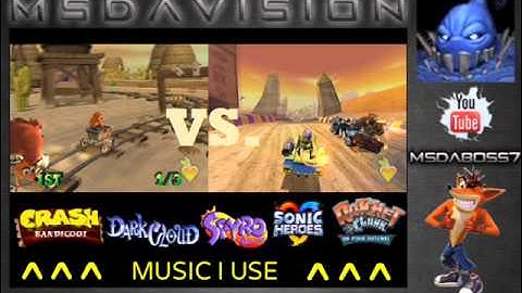 Pyramid Town - Wrath of Cortex/Crash Tag Team Racing Mix