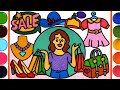 Shopping items Jelly Painting art, fashion goods stickers Spoid Coloring | DIY gift idea, Satisfying