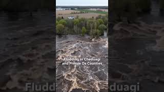 Flooding From Above • flooding in Cheboygan and Presque Isle counties• Heavy rainfall and rapid