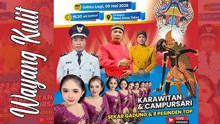 LIVE WAYANG KULIT NADRAN DS, TALUN - KEC. REJOSO - NGANJUK, 9 MEI 2026