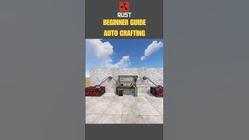 🔥 Rust - Beginner Guide: Auto Crafter - Industrial Crafter