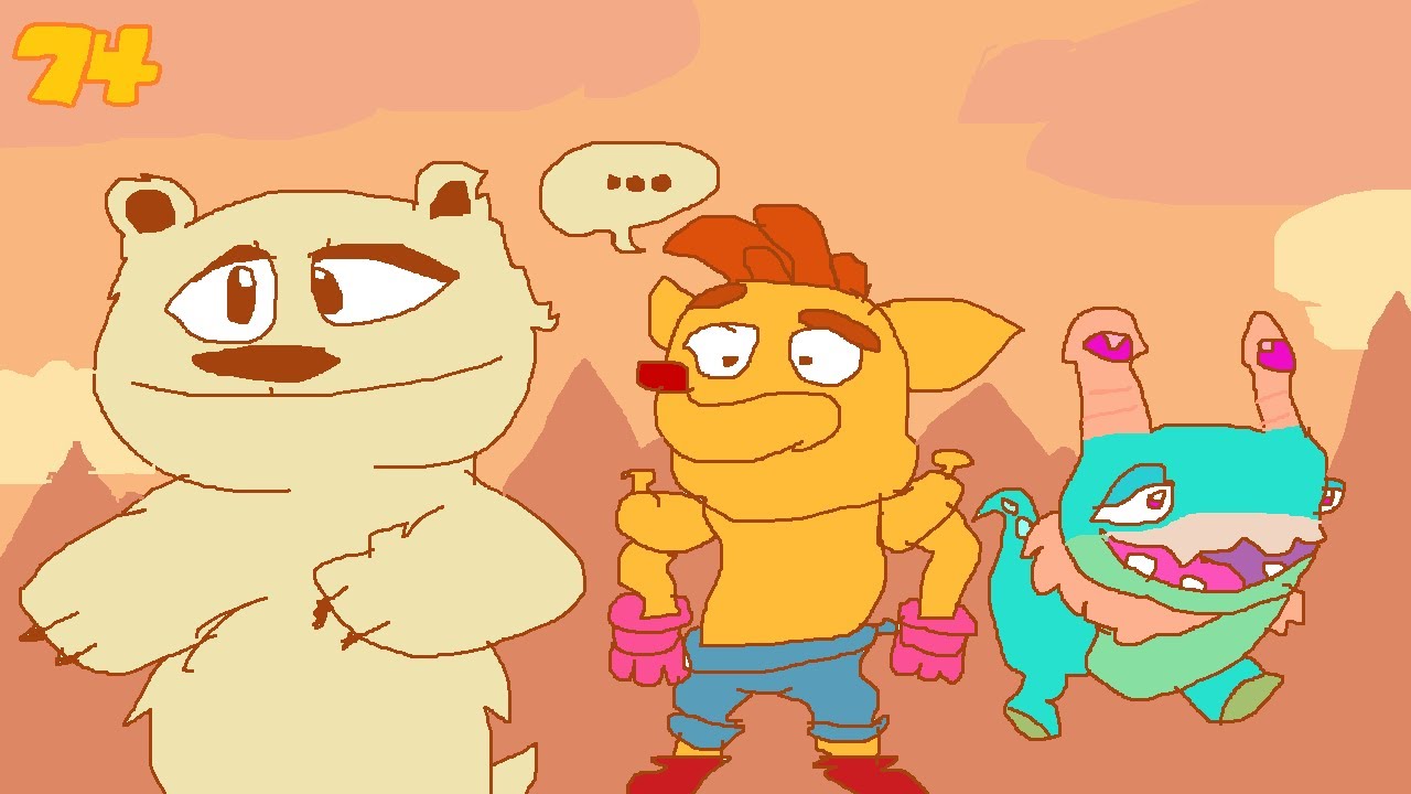 Riding on Polar and Shnurgle in Crash Bandicoot 4 Its About Time - Video 97