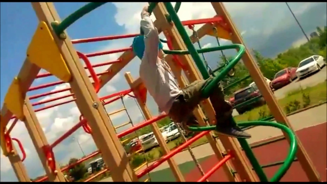 На детской площадке - YouTube