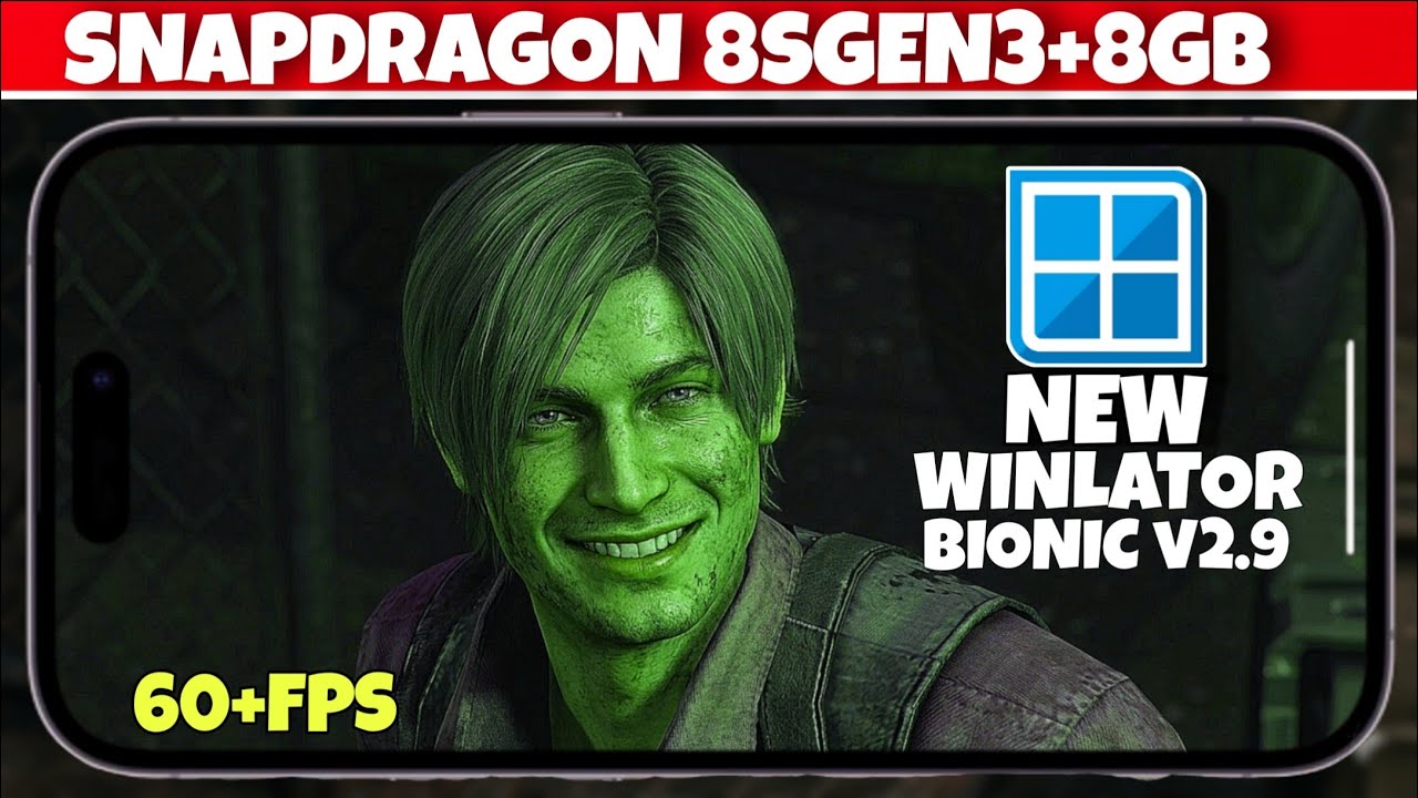 Winlator Bionic 🔥New Winlator Bionic v2.9 | RESIDENT EVIL 6 60+ FPS | Performance Test ...