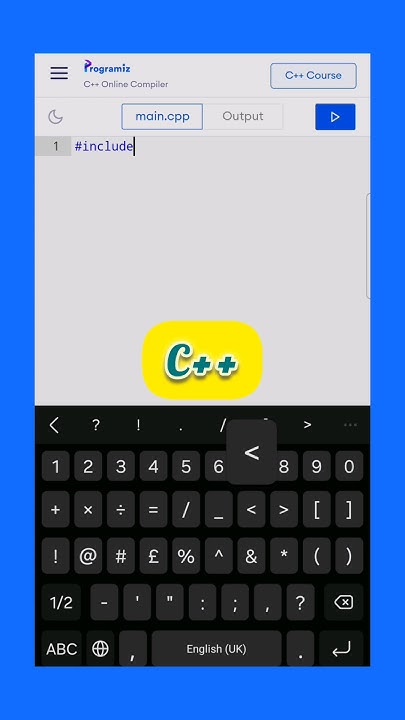 First program in cpp| c plus plus for beginners |C language full course ...