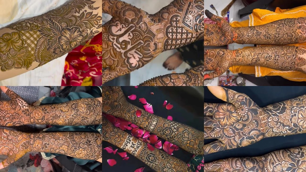 simple to bridal mehndi designs #mehndi #bridalmehndi #mehndidesign #mehandi