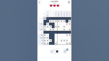 Nonogram Magic – From Empty Grid to Art #shorts