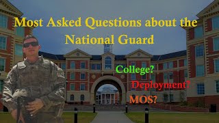 Most asked questions about the National Guard in 2020