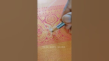 Trick for easy tracing method |tracing|#aariwork #design #shorts #viral