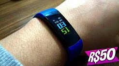 SÓ 50 REAIS! PULSEIRA INTELIGENTE BLUETOOTH BARATA COM TELA COLORIDA O MELHOR CUSTO BENEFÍCIO 2020