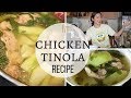 CRISHA UY | Chicken Tinola Recipe | #cookinday 17