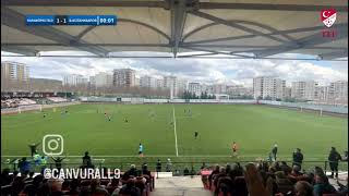 Belediye Kütahyaspor'un Karaköprü Belediyespor deplasmanında Can Muhammet Vural ile bulduğu 2. gol