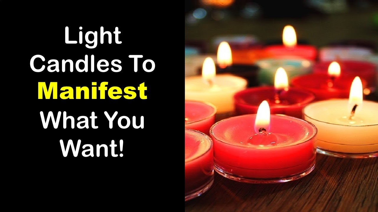 Light Candles To Manifest What You Want!🕯🕯 YouTube