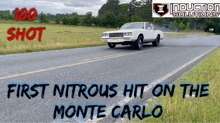 FIRST NITROUS HIT ON THE MONTE CARLO 100 SHOT