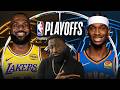 Oklahoma City Thunder vs Los Angeles Lakers Game 2 | 2026 NBA Playoffs | Live Reactions & Commentary