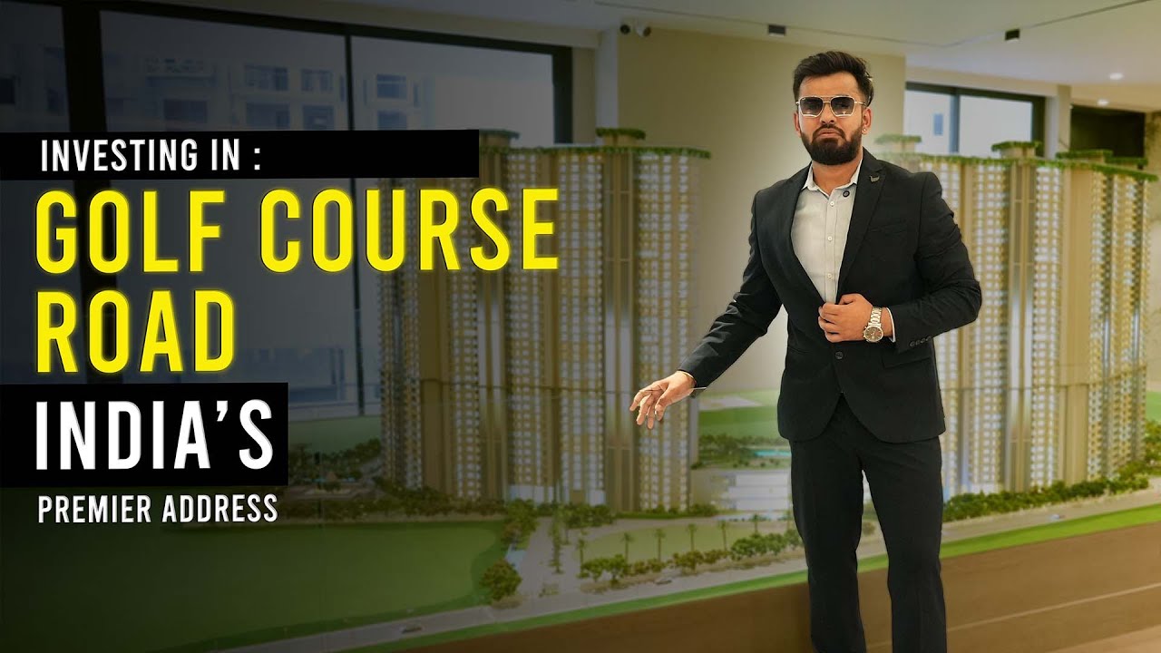 Exploring Gurgaon's Uber-Luxury Apartment || 3/4/5BHK In Goldmine Golf Course Road India