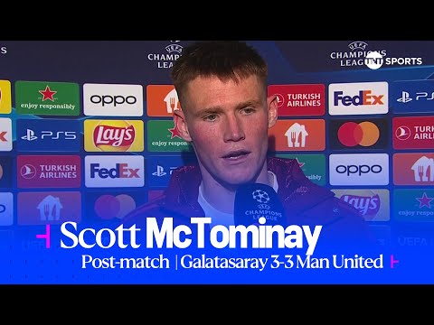 "SO DISAPPOINTED" 😑 | Scott McTominay | Galatasaray 3-3 Man United | Champions League