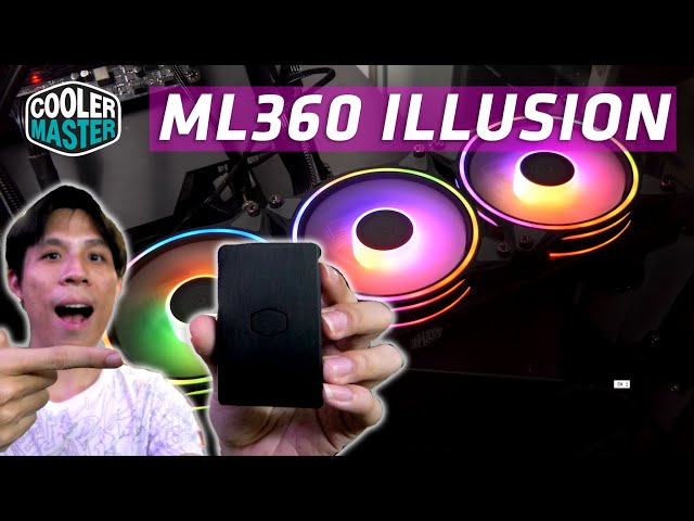 An aRGB Controller at this PRICE? Cooler Master ML360 Illusion Review class=