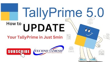 Tally Prime 5.0 | Update | #tally #tallyprime @technotamesh