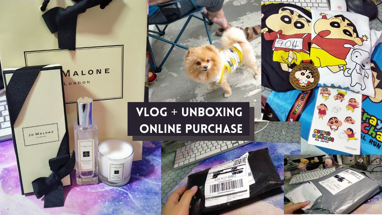 VLOG l Shopee & Lazada Unboxing, Jo Malone, Demon Slayer Funko Pop, WFH Life, Working Adult in SG