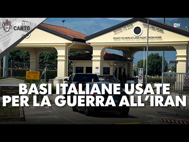 Basi italiane usate per la guerra all'Iran - Il Controcanto - Rassegna stampa del 26 marzo 2026
