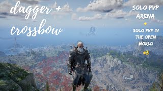 Throne and Liberty, Solo pvp 1vs1 (+ solo pvp in the open world) dagger+crossbow (assassin) #3