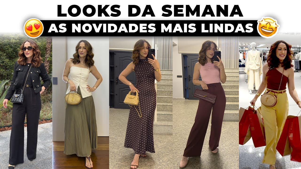 LOOKS DA SEMANA - OS MAIS PERFEITOSSSS