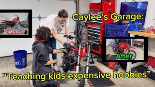 Caylee’s Garage: Reboring a Wallered Out Honda At Home