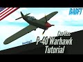 P-40 "Warhawk" Fighter Plane Tutorial (Roblox Build a Boat for Treasure)