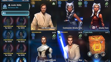 New Set 15 L9 Padawan Obi-Wan - JMK/CAT/Snips/GK/POW vs JMK/CAT/Snips/GK/GAS