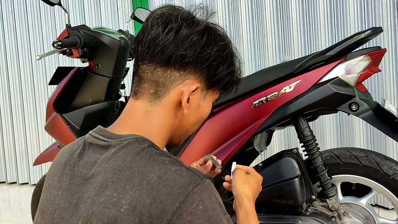 Beat Merah Doff Viral