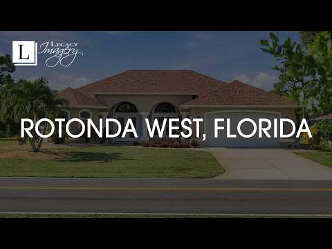 614 Rotonda Circle, Rotonda West, FL home video tour