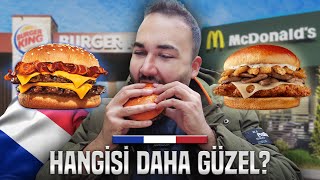 PARİS BURGER KING VS MC DONALDS!