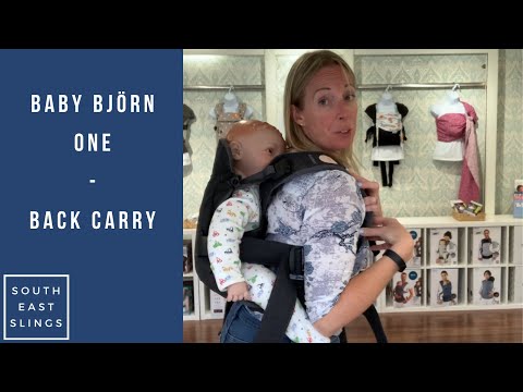 Baby Bjorn One - Back Carry - BabyBjörn One Air - toddler carrying