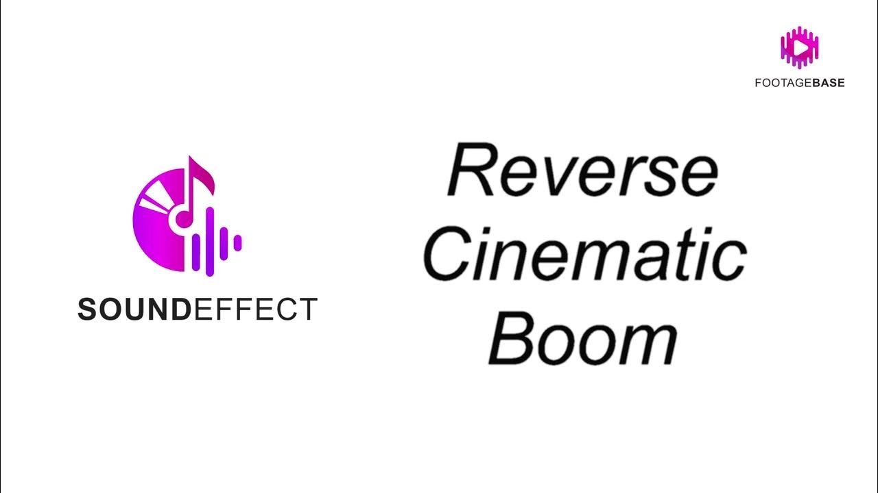 Reverse Cinematic Boom Sound Effects YouTubers Use [ Stock Footage