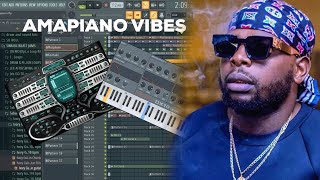 How To Make Amapiano Type beat ( DJ Maphorisa,Kabza De Small) | FL Studio  Tutorial