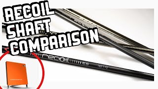 Famous Recoil Shaft Comparison | Trackman Numbers Wealth