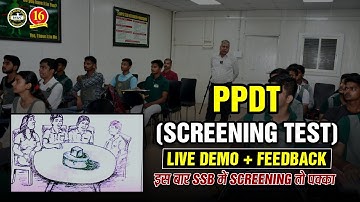 PPDT Practice Session for SSB Selection | SSB PPDT Session – MKC